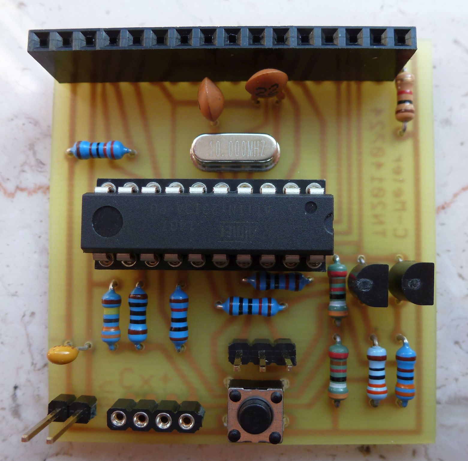 N/A Kondensator-Set, Keramik, 1 KV, 220 PF, für elektronische Schaltkreis,  Basteln, 10 Stück, Blau: : Elektronik & Foto